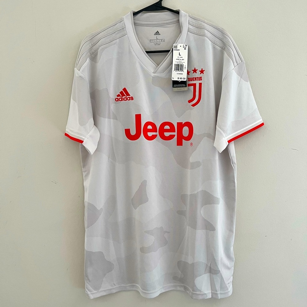2020 Juventus Soccer Jersey - Stadium Version - Authentic Adidas Product! DW5461